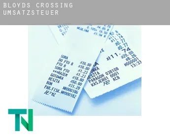 Bloyds Crossing  Umsatzsteuer