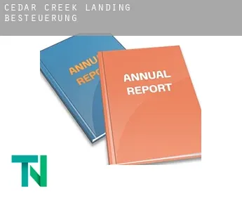 Cedar Creek Landing  Besteuerung