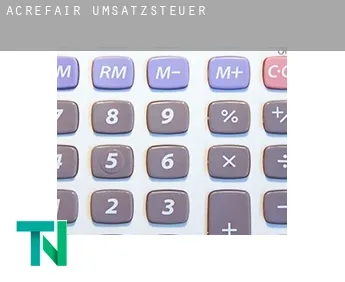 Acrefair  Umsatzsteuer