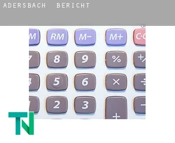 Adersbach  Bericht