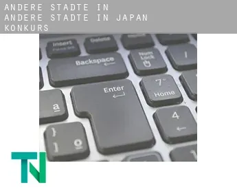 Andere Städte in Andere Städte in Japan  Konkurs