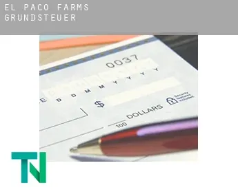 El Paco Farms  Grundsteuer