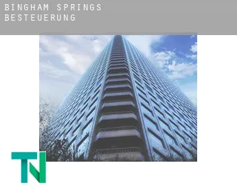 Bingham Springs  Besteuerung
