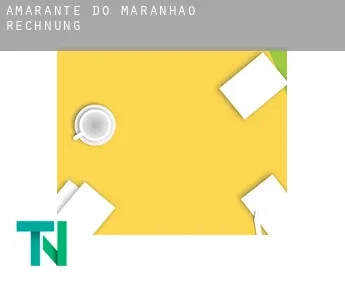Amarante do Maranhão  Rechnung
