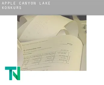 Apple Canyon Lake  Konkurs