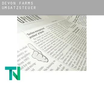 Devon Farms  Umsatzsteuer