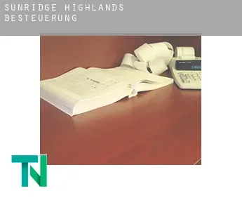 Sunridge Highlands  Besteuerung