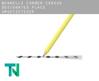Boswell's Corner  Umsatzsteuer