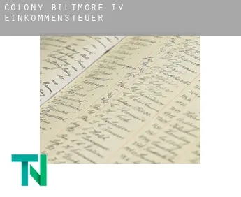 Colony Biltmore IV  Einkommensteuer