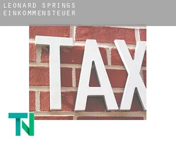 Leonard Springs  Einkommensteuer