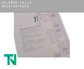 Coleman Falls  Umsatzsteuer