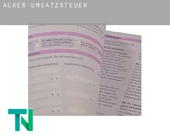 Acker  Umsatzsteuer