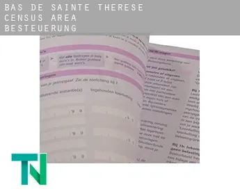 Bas-de-Sainte-Thérèse (census area)  Besteuerung