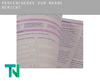 Provenchères-sur-Marne  Bericht
