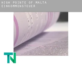 High Pointe of Malta  Einkommensteuer