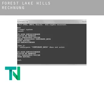 Forest Lake Hills  Rechnung